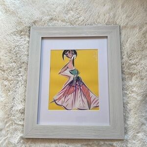 Dance in motion by me handcrafted handmade digital illustration print